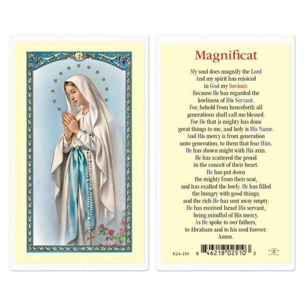 Magnificat Laminated Holy Card (pack of 25)