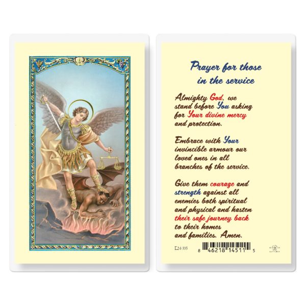 Those in the Service Laminated Holy Card (pack of 25)