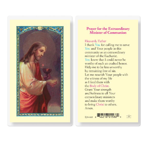 Minister Prayer Laminated Prayer Card (pack of 25)