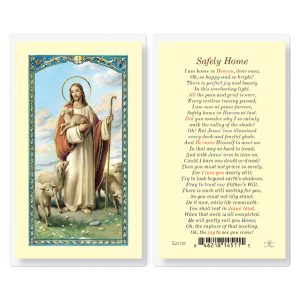 Safely Home Laminated Prayer Card (pack of 25)