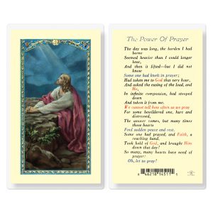 Power of Prayer Laminated Prayer Card (pack of 25)