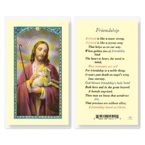 Friendship Laminated Prayer Card (pack of 25)