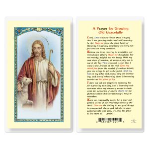 Growing Old Laminated Prayer Card (pack of 25)
