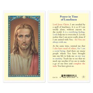 Prayer in Time of Loneliness Laminated Prayer Card (pack of 25)