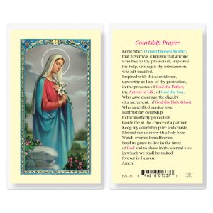 Courtship Prayer Laminated Prayer Card (pack of 25)