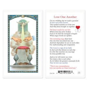 Love One Another Marriage Laminated Prayer Card (pack of 25)