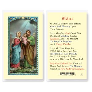 Mother Prayer Laminated Prayer Card (pack of 25)
