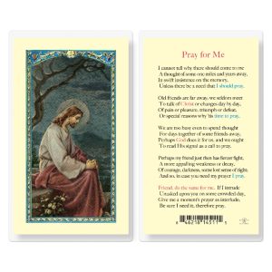 Pray for Me Laminated Prayer Card (pack of 25)