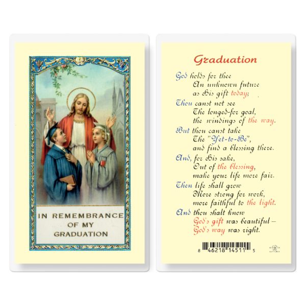 Graduation Prayer for Future Laminated Holy Card (pack of 25)