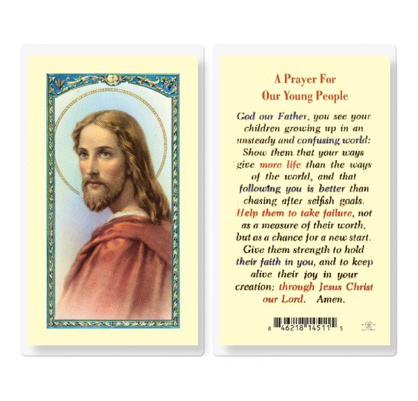 Prayer for Our Young Laminated Prayer Card (pack of 25)