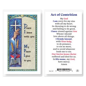 Act of Contrition Laminated Prayer Card (pack of 25)