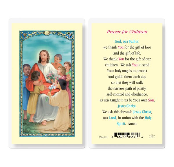 Children's Prayer Laminated Prayer Card (pack of 25)