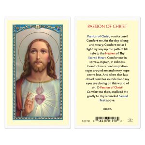 Passion of Christ Laminated Prayer Card (pack of 25)