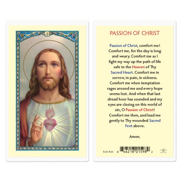 Passion of Christ Laminated Holy Card (pack of 25)