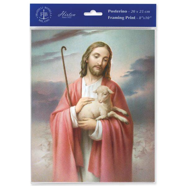 8" x 10" Good Shepherd Print (sold in packages of 3)