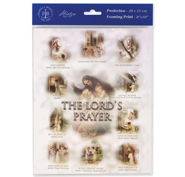 8" x 10" The Lord's Prayer Print (sold in packages of 3)