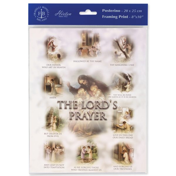 8" x 10" The Lord's Prayer Print (sold in packages of 3)
