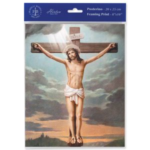 8" x 10" Crucifixion Print (sold in packages of 3)