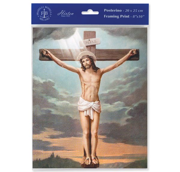 8" x 10" Crucifixion Print (sold in packages of 3)