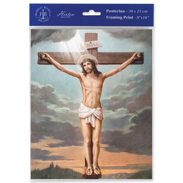 8" x 10" Crucifixion Print (sold in packages of 3)