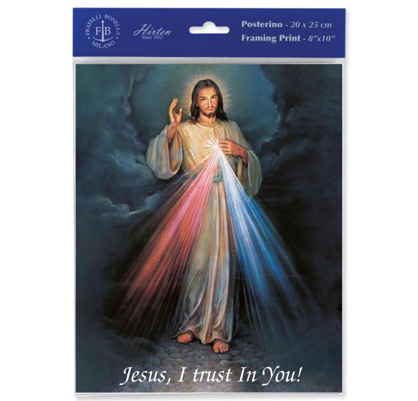 8" x 10" Divine Mercy Print (sold in packages of 3)