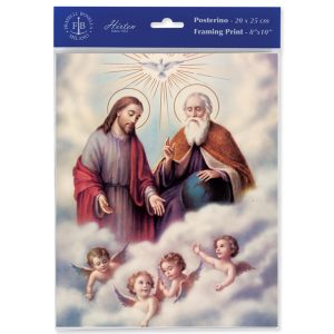 8" x 10" Holy Trinity Print (sold in packages of 3)