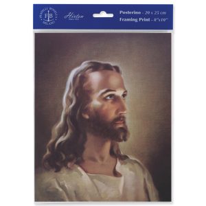 8" x 10" Head of Christ Print (sold in packages of 3)