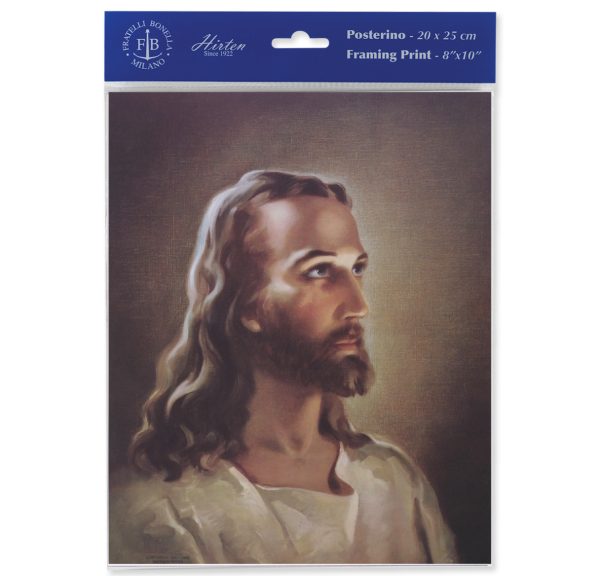 8" x 10" Head of Christ Print (sold in packages of 3)