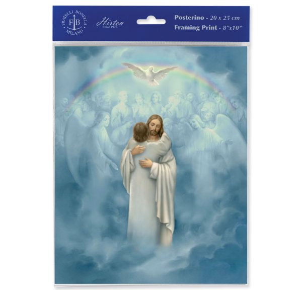 8" x 10" Christ Welcoming Home Print (sold in packages of 3)