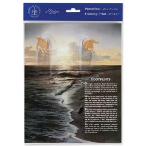 8" x 10" Footprints Print (sold in packages of 3)