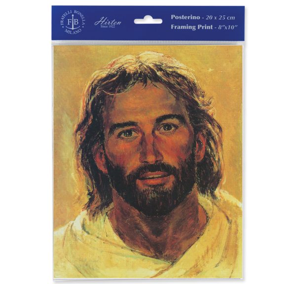 8" x 10" Head of Christ Print (sold in packages of 3)