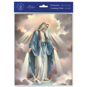 8" x 10" Our Lady of Grace Print (sold in packages of 3)