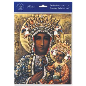 8" x 10" Our Lady of Czestochowa Print (sold in packages of 3)