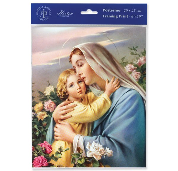 8" x 10" Madonna and Child Print (sold in packages of 3)