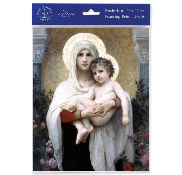 8" x 10" Madonna of the Roses Print (sold in packages of 3)