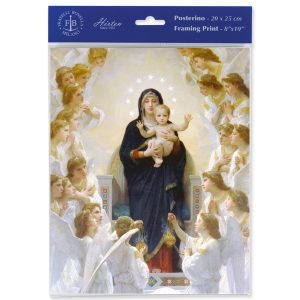 8" x 10" Queen of Angels Print (sold in packages of 3)
