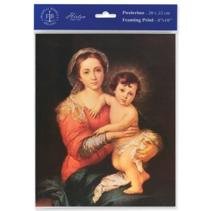 8" x 10" Madonna and Child Print (sold in packages of 3)