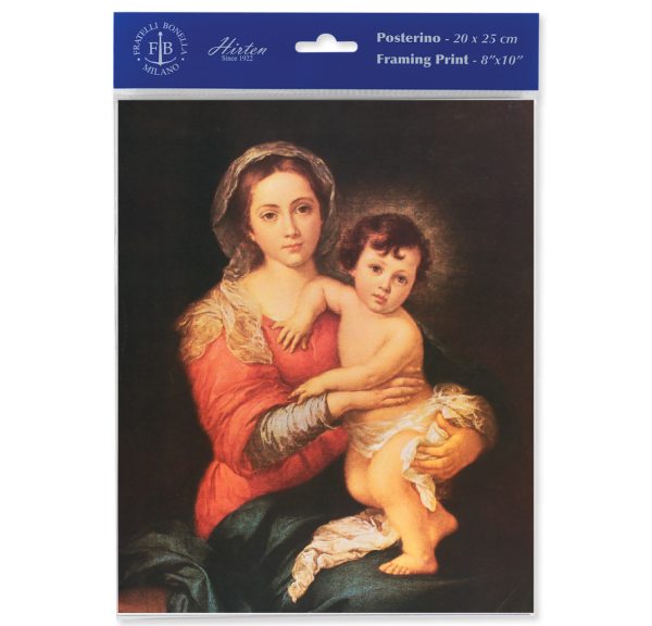 8" x 10" Madonna and Child Print (sold in packages of 3)