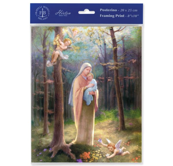 8" x 10" Madonna of the Woods Print (sold in packages of 3)