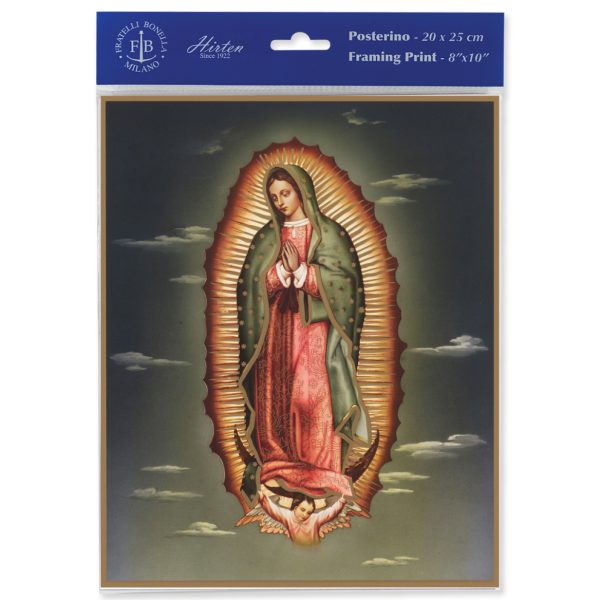 8" x 10" Our Lady of Guadalupe Print (sold in packages of 3)