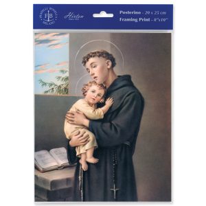 8" x 10" St. Anthony Print (sold in packages of 3)
