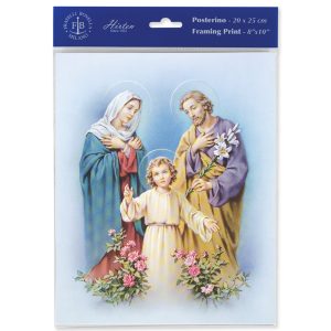 8" x 10" Holy Family Print (sold in packages of 3)