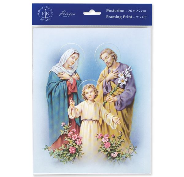 8" x 10" Holy Family Print (sold in packages of 3)