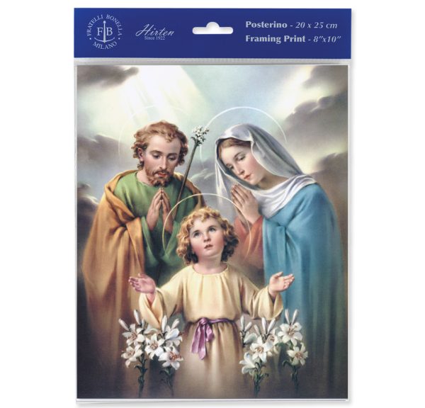 8" x 10" Holy Family Print (sold in packages of 3)