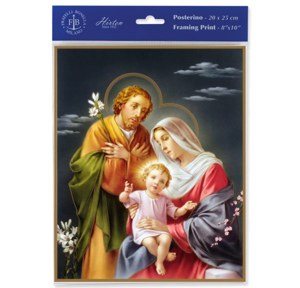 8" x 10" Holy Family Print (sold in packages of 3)