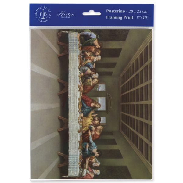 8" x 10" Last Supper Print (sold in packages of 3)