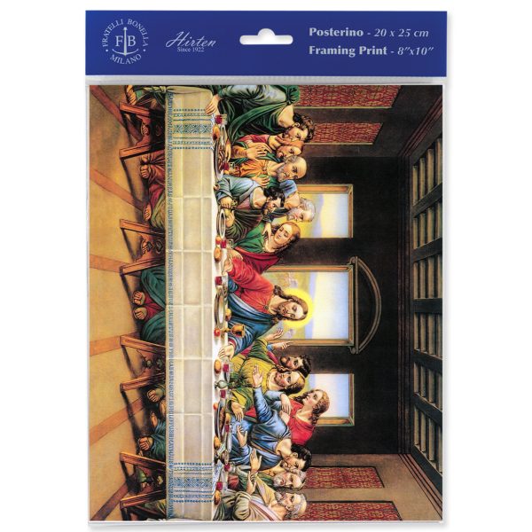 8" x 10" Last Supper Print (sold in packages of 3)