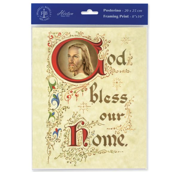 8" x 10" House Blessing Print (sold in packages of 3)