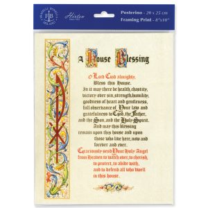 8" x 10" House Blessing Print (sold in packages of 3)
