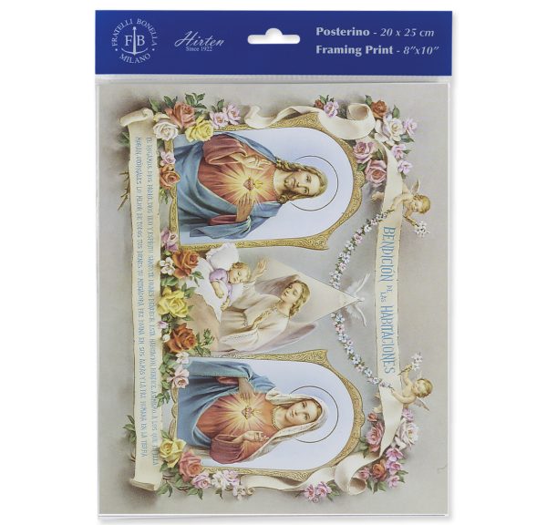 8" x 10" Baby Room Blessing (Spanish) Print (sold in packages of 3)